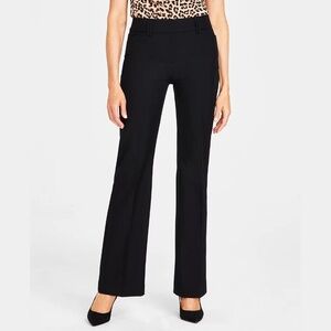 I.N.C. International Concepts Mid-Rise Bootcut Work Pants Cotton/Lycra Size 10